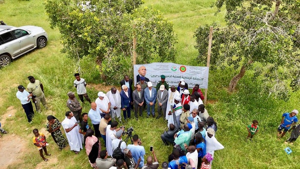 Taazour au Gorgol : Le Délégué général de la Solidarité s’enquiert de la situation des citoyens victimes des inondations à Tifoundé Civé Taazour au Gorgol : Le Délégué général de la Solidarité s’enquiert de la situation des citoyens victimes des inondations à Tifoundé Civé