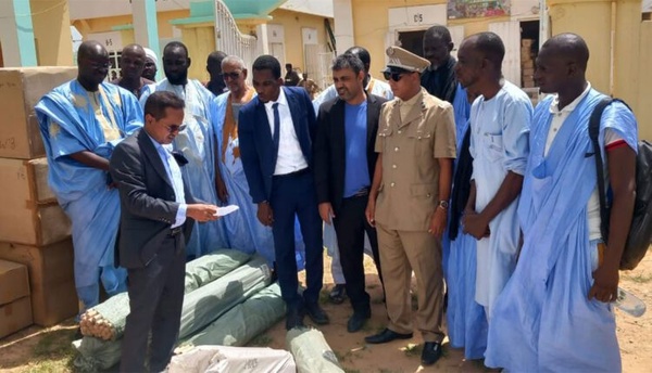 Le ministère de l’Intérieur pourvoie en outils d’hygiène les communes du Guidimagha