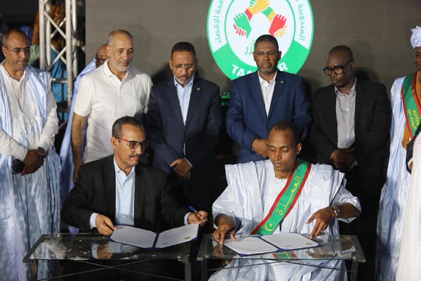 Lancement du programme « Développement des villes de Taazour » dans la commune de Boulehrath Lancement du programme « Développement des villes de Taazour » dans la commune de Boulehrath