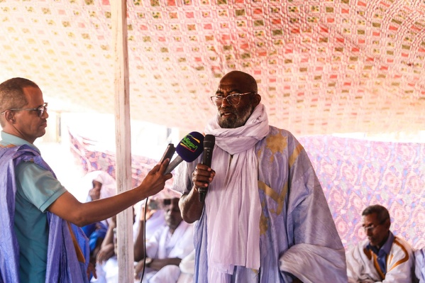 Le Secrétaire général de TAAZOUR pose la première pierre d’un logement social dans la localité d’Amridha Le Secrétaire général de TAAZOUR pose la première pierre d’un logement social dans la localité d’Amridha