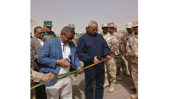 Inauguration de plusieurs installations à la base militaire aérienne de Nema