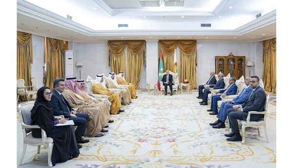 Le président de la République reçoit le ministre saoudien de l’Investissement