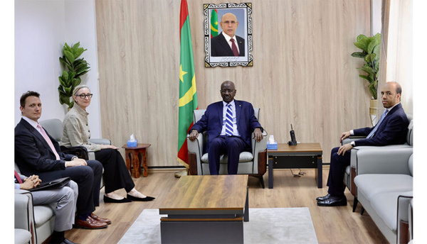 Le ministre des Affaires étrangères reçoit la chargée d’affaires par intérim de l’ambassade américaine Le ministre des Affaires étrangères reçoit la chargée d’affaires par intérim de l’ambassade américaine