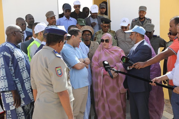 TAAZOUR. : le Premier ministre s’enquiert de certains volets du programme d’urgence de développement de la ville de Nouakchott TAAZOUR. : le Premier ministre s’enquiert de certains volets du programme d’urgence de développement de la ville de Nouakchott
