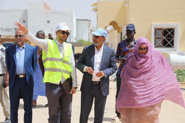 TAAZOUR. : le Premier ministre s’enquiert de certains volets du programme d’urgence de développement de la ville de Nouakchott TAAZOUR. : le Premier ministre s’enquiert de certains volets du programme d’urgence de développement de la ville de Nouakchott