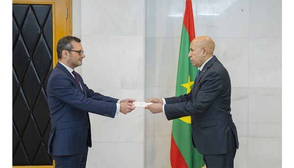 Le Président de la République reçoit les lettres de créance du nouvel ambassadeur de la RDC