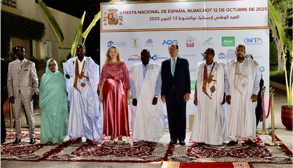 Cérémonie à l’ambassade d’Espagne à Nouakchott à l’occasion de la fête nationale de ce pays