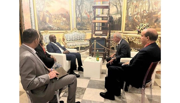 Le ministre des Affaires étrangères rencontre le Secrétaire général de l’Euro-Méditerranée