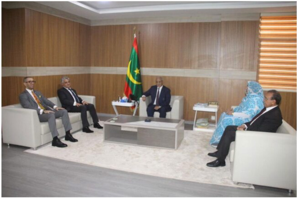 Le président de l’Assemblée Nationale reçoit l’Ambassadeur d’Égypte Le président de l’Assemblée Nationale reçoit l’Ambassadeur d’Égypte