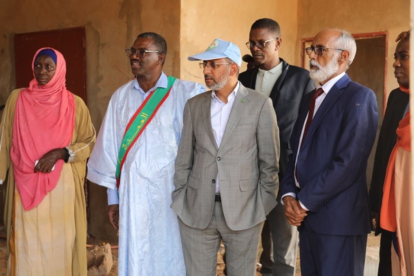 Le délégué général à la Solidarité inaugure un bureau de représentation à N’Tékane Le délégué général à la Solidarité inaugure un bureau de représentation à N’Tékane