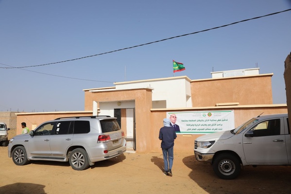 Le délégué général à la Solidarité inaugure un bureau de représentation à N’Tékane Le délégué général à la Solidarité inaugure un bureau de représentation à N’Tékane