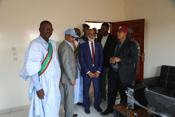 Le délégué général à la Solidarité inaugure un bureau de représentation à N’Tékane Le délégué général à la Solidarité inaugure un bureau de représentation à N’Tékane