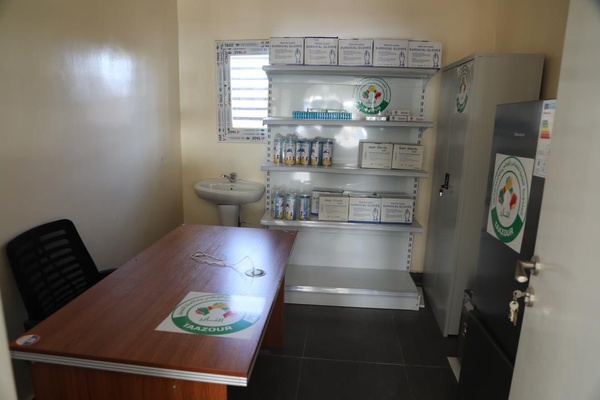 Inauguration d’un point de santé pour les populations d’un village dans la commune de N’Tékane