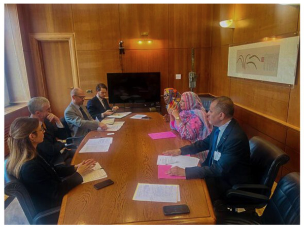 La Commissaire à la Sécurité Alimentaire rencontre le Directeur général de la Coopération Italienne La Commissaire à la Sécurité Alimentaire rencontre le Directeur général de la Coopération Italienne