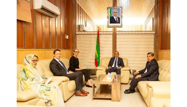 Le ministre de l’Intérieur s’entretient avec la chargée d’affaires par intérim de l’ambassade des USA Le ministre de l’Intérieur s’entretient avec la chargée d’affaires par intérim de l’ambassade des USA