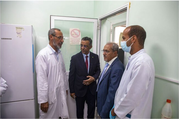 Le ministre de la Santé visite des installations sanitaires Le ministre de la Santé visite des installations sanitaires