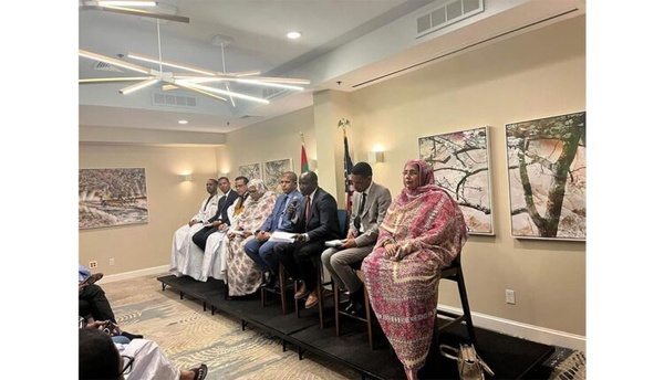 Une délégation du ministère des Affaires étrangères aux Amériques rencontre la communauté mauritanienne aux États-Unis Une délégation du ministère des Affaires étrangères aux Amériques rencontre la communauté mauritanienne aux États-Unis