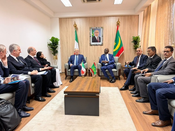 Mauritanie : le ministre italien des affaires étrangères se félicite de la stabilité politique Mauritanie : le ministre italien des affaires étrangères se félicite de la stabilité politique