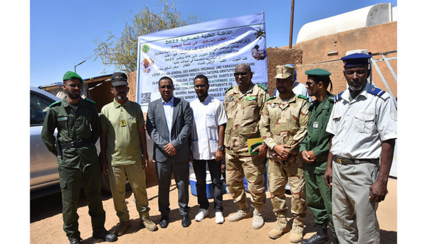 L’état-major général des forces armées dépêche une importante caravane médicale au profit des populations vulnérables des régions frontalières du sud et du sud-est L’état-major général des forces armées dépêche une importante caravane médicale au profit des populations vulnérables des régions frontalières du sud et du sud-est