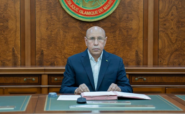 Le président Ghazouani va lancer depuis le Hodh Chargui un vaste programme pour l’accès aux services de bases dans diverses wilayas Le président Ghazouani va lancer depuis le Hodh Chargui un vaste programme pour l’accès aux services de bases dans diverses wilayas