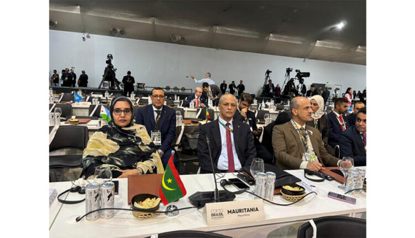 La Mauritanie participe au Sommet des dirigeants sur le changement climatique au Brésil