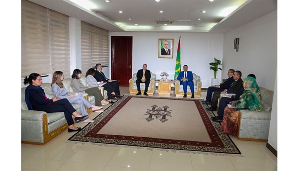 Le Premier ministre reçoit une mission du Fonds Monétaire International Le Premier ministre reçoit une mission du Fonds Monétaire International