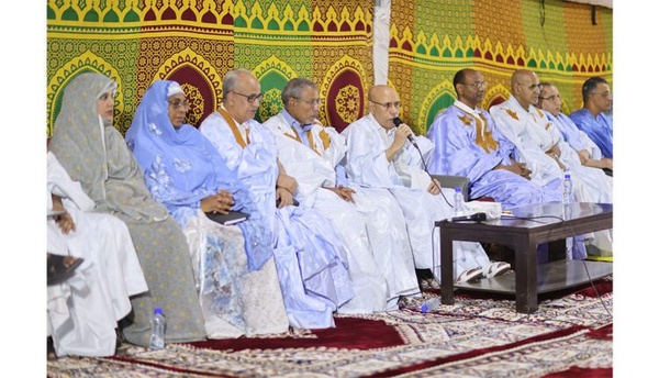 Le Président de la République depuis N’Beikit Lahouach: Aucune tolérance envers l’incitation aux conflits tribaux et communautaires après aujourd’hui. Le Président de la République depuis N’Beikit Lahouach: Aucune tolérance envers l’incitation aux conflits tribaux et communautaires après aujourd’hui.