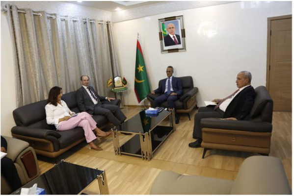 Entretien du ministre de la Pêche avec l’ambassadeur d’Espagne Entretien du ministre de la Pêche avec l’ambassadeur d’Espagne