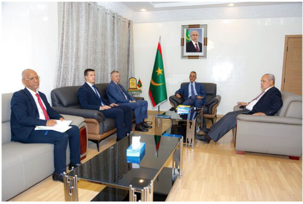 Le ministre de la Pêche reçoit le chargé d’affaires de l’ambassade d’Ukraine Le ministre de la Pêche reçoit le chargé d’affaires de l’ambassade d’Ukraine