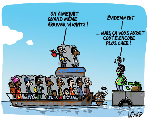 Migration illégale : un mort et plusieurs migrants illégaux secourus au large de Nouadhibou