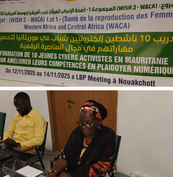 Plaidoyer numérique pour promouvoir les droits humains et la santé reproductive: Dix jeunes cybersactivistes formés Plaidoyer numérique pour promouvoir les droits humains et la santé reproductive: Dix jeunes cybersactivistes formés