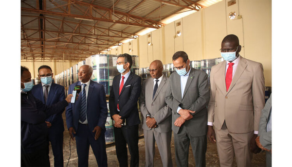 Notre pays reçoit un don de pesticides du Royaume du Maroc Notre pays reçoit un don de pesticides du Royaume du Maroc