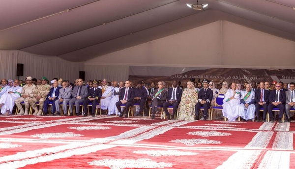 Le Président de la République supervise l’inauguration et la pose de la première pierre d’installations de développement et de services à Zouerate Le Président de la République supervise l’inauguration et la pose de la première pierre d’installations de développement et de services à Zouerate