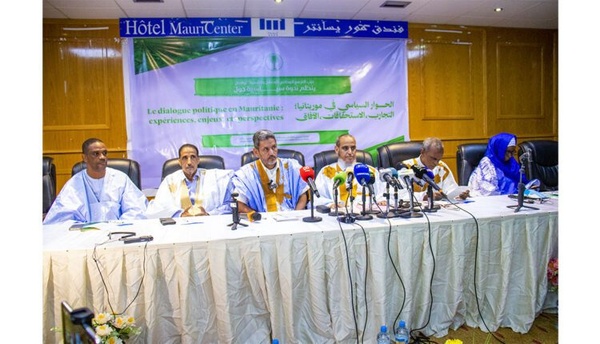 Le parti Tawassoul organise un colloque sur le dialogue politique en Mauritanie Le parti Tawassoul organise un colloque sur le dialogue politique en Mauritanie