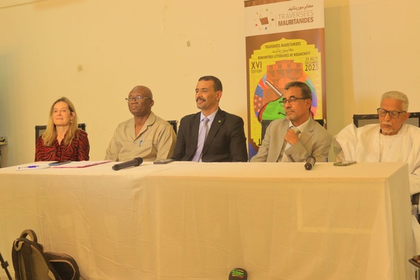 En présence du Ministre de la Culture et dans sa 16ème symphonie littéraire, « Traversées Mauritanides » va faire danser les mots En présence du Ministre de la Culture et dans sa 16ème symphonie littéraire, « Traversées Mauritanides » va faire danser les mots
