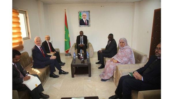 Le ministre de l’Élevage reçoit les ambassadeurs du Royaume-Uni et du Brésil