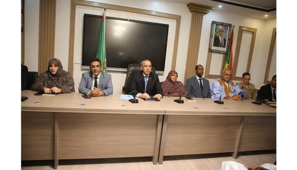 Le ministre de l’Intérieur préside une réunion des rencontre les autorités administratives des wilayas de Nouakchott, de l’Adrar et de Dakhlet-Nouadhibou