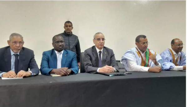 Le ministre de l’Intérieur préside une réunion de coordination avec les autorités administratives et sécuritaires et les élus des deux Hodhs et de l’Assaba Le ministre de l’Intérieur préside une réunion de coordination avec les autorités administratives et sécuritaires et les élus des deux Hodhs et de l’Assaba