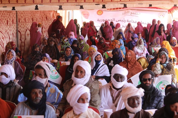 Le délégué général à Taazour supervise le lancement du projet de développement intégré en faveur de la municipalité de Ouadane