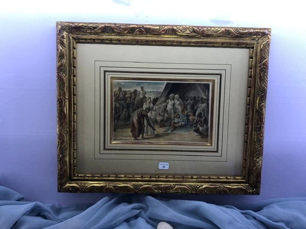 Mémoire retrouvée : l’aquarelle de Géricault exposée à Ouadane Mémoire retrouvée : l’aquarelle de Géricault exposée à Ouadane