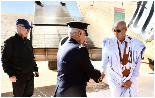 Le Président de la République quitte Ouadane après le lancement de la 14e édition du Festival des Cités du Patrimoine Le Président de la République quitte Ouadane après le lancement de la 14e édition du Festival des Cités du Patrimoine