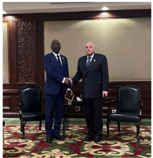 Le ministre des Affaires étrangères rencontre son homologue algérien