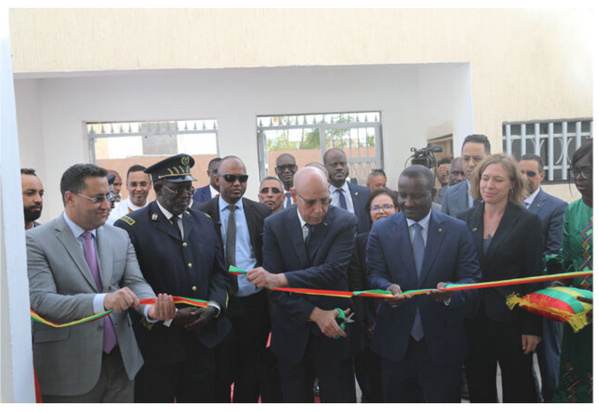Le Président de la République inaugure le palais de justice de la wilaya de Nouakchott sud et le tribunal de la moughataa d’El Mina. Le Président de la République inaugure le palais de justice de la wilaya de Nouakchott sud et le tribunal de la moughataa d’El Mina.