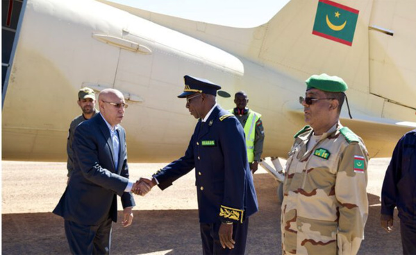 Le Président de la République arrive à Boghé pour lancer des projets de développement Le Président de la République arrive à Boghé pour lancer des projets de développement