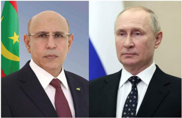 Le Président de la République reçoit les félicitations du Président russe Le Président de la République reçoit les félicitations du Président russe