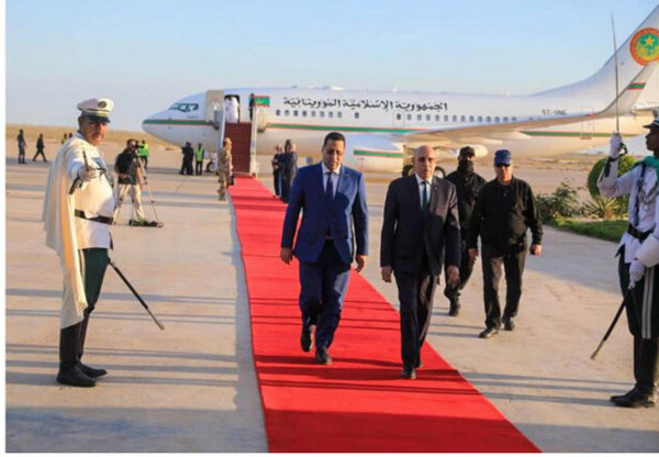 Le Président de la République de retour à Nouakchott après l’inauguration et le lancement de projets de développement dans la ville de Nouadhibou Le Président de la République de retour à Nouakchott après l’inauguration et le lancement de projets de développement dans la ville de Nouadhibou