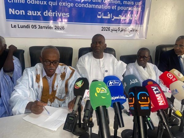 La CAS, partis politiques et société civile apportent leur soutien au député Biram, « menacé de mort » La CAS, partis politiques et société civile apportent leur soutien au député Biram, « menacé de mort »