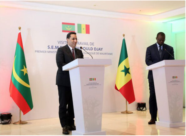 A l’issue de la séance de travail élargie, le Premier ministre et son homologue sénégalais tiennent une conférence de presse A l’issue de la séance de travail élargie, le Premier ministre et son homologue sénégalais tiennent une conférence de presse