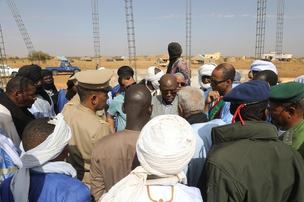 Assaba : Le Secrétaire général de “Taazour” s’enquiert l’avancement des travaux dans les agglomérations rurales de la commune de Boulehrath Assaba : Le Secrétaire général de “Taazour” s’enquiert l’avancement des travaux dans les agglomérations rurales de la commune de Boulehrath