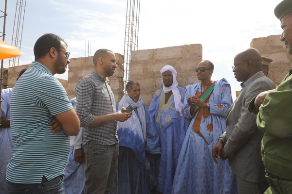 Assaba : Le Secrétaire général de “Taazour” s’enquiert l’avancement des travaux dans les agglomérations rurales de la commune de Boulehrath Assaba : Le Secrétaire général de “Taazour” s’enquiert l’avancement des travaux dans les agglomérations rurales de la commune de Boulehrath